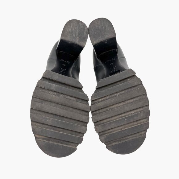 Louis Vuitton Star Trail LV Chelsea Ankle Boots Black Size 40 US 10 Women's - Picture 14 of 16